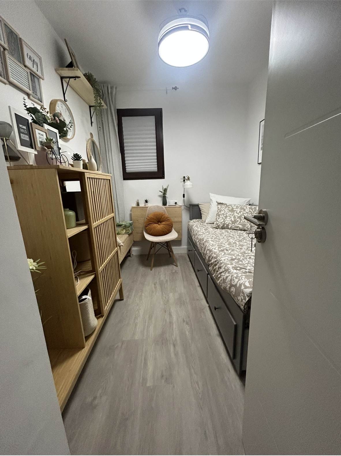 Habitación doble con decoración armónica en Casa Remedios